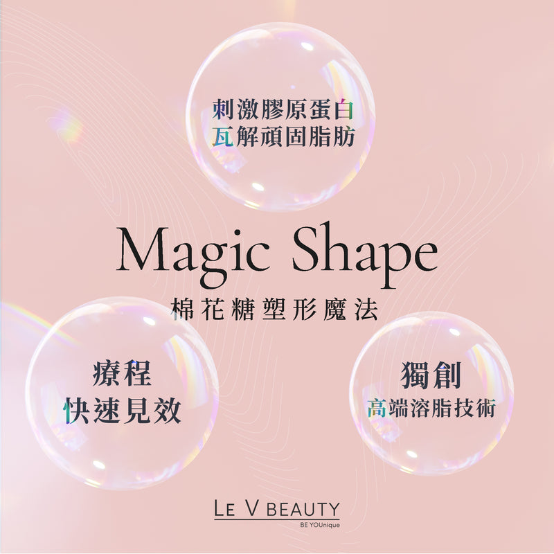 Magic Shape Booster Magic Shape 棉花糖塑形魔法 (只適用新客戶限購體驗1次) – Le V Beauty
